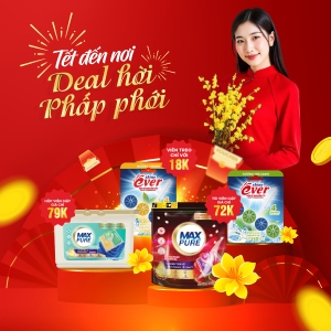 Alternative view of Hộp 30 Viên Giặt Tiện Lợi Maxpure 4in1- Hương Huyền Thoại