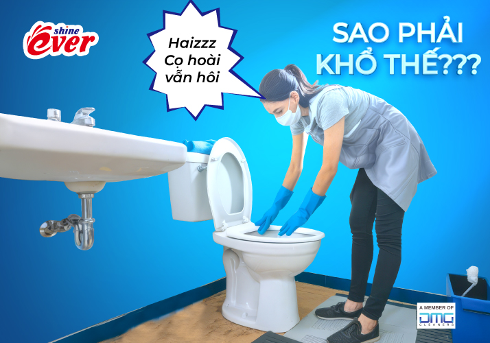 Mất nhiều thời gian trong việc vệ sinh