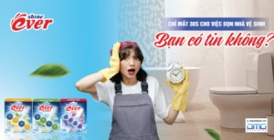 Viên treo bồn cầu Evershine