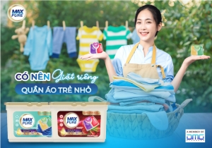 Quần áo trẻ nhỏ nên được giặt riêng