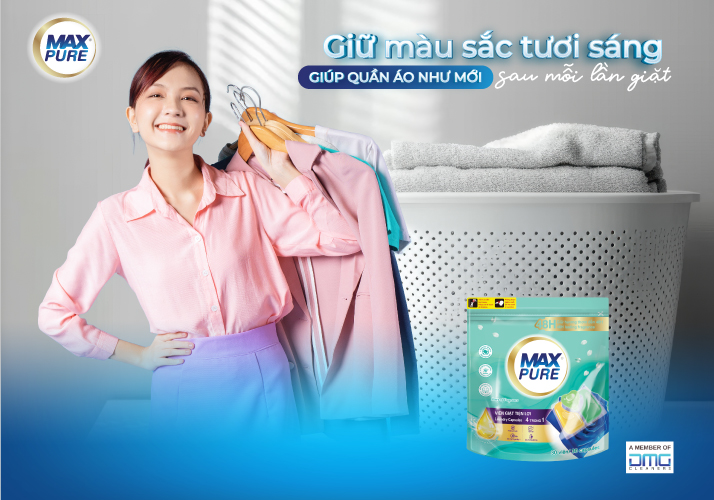 Maxpure - Quần áo lúc nào cũng như mới