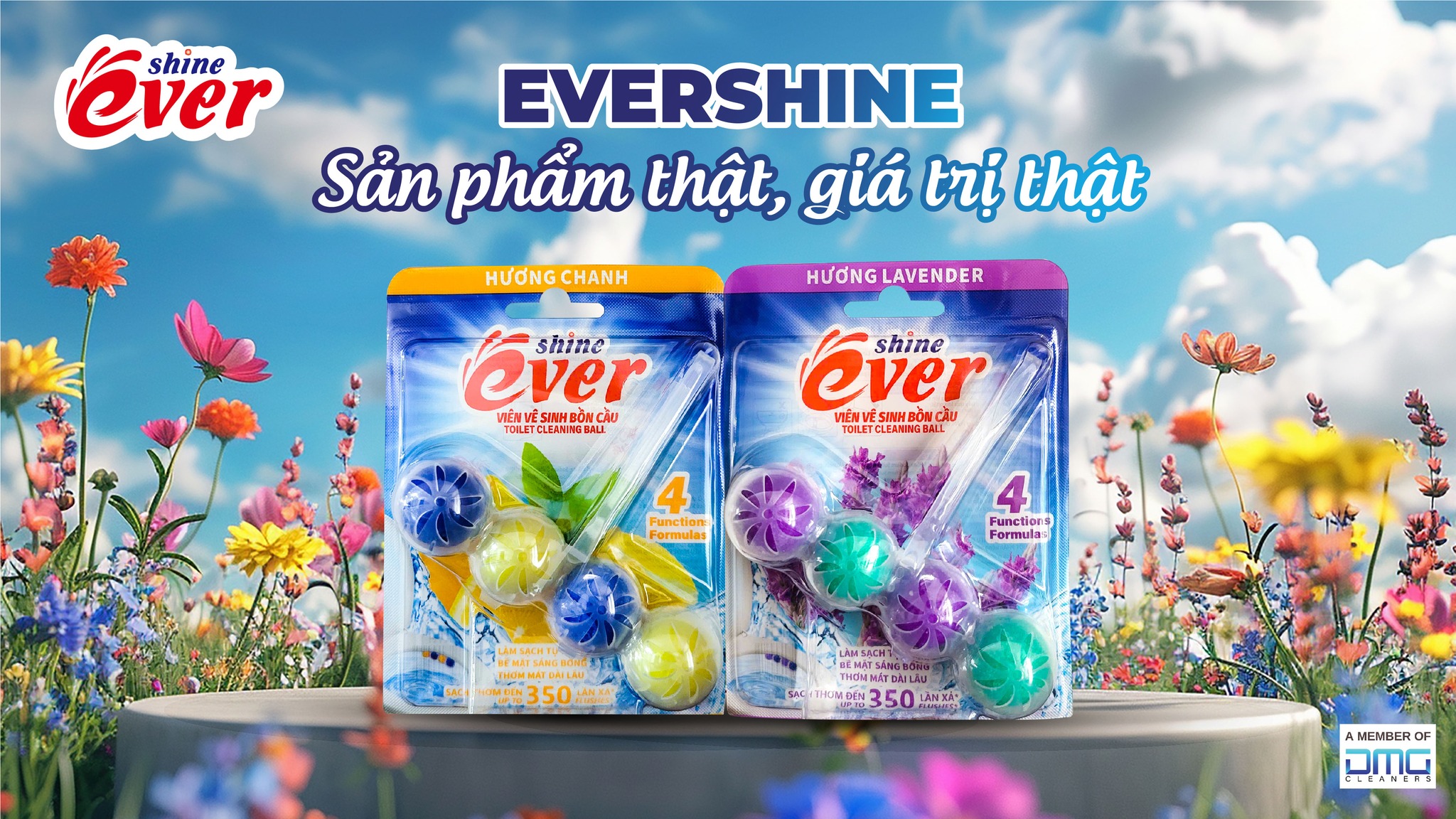 Viên treo bồn cầu Evershine khẳng định chất lượng