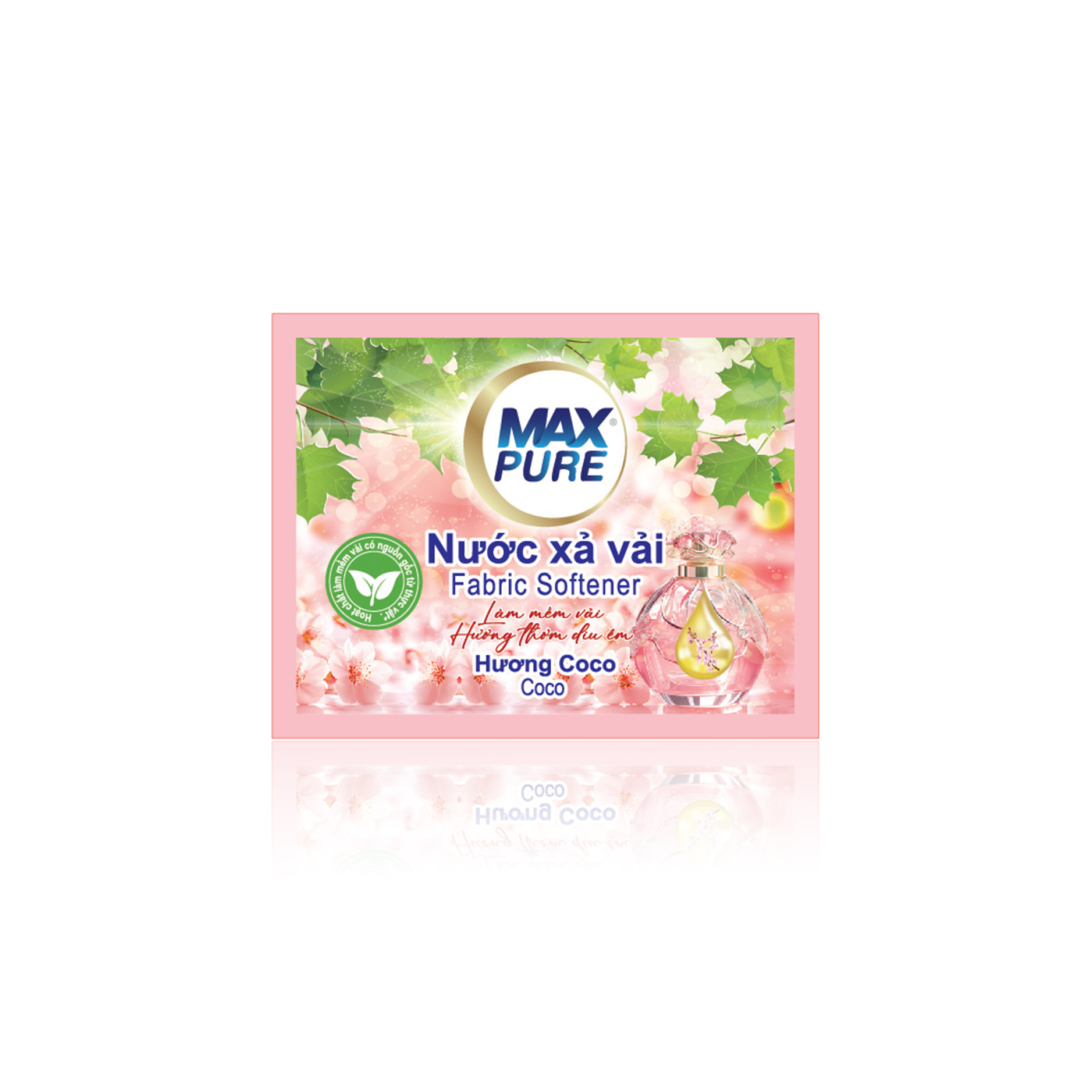 Dây Nước Xả Vải Maxpure Hương Coco 10 Gói 20ML