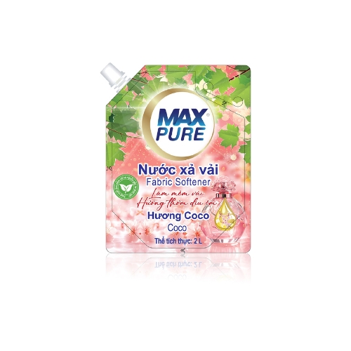 Túi Nước Xả Vải Maxpure Hương Coco 2L