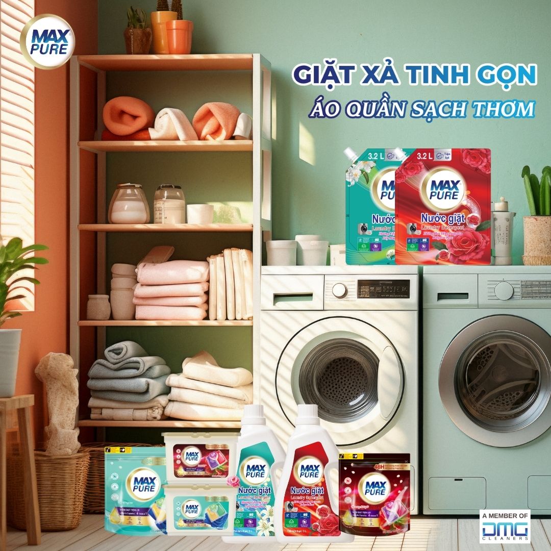 Các sản phẩm của MaxPure ứng dụng công nghệ Enzyme thế hệ mới