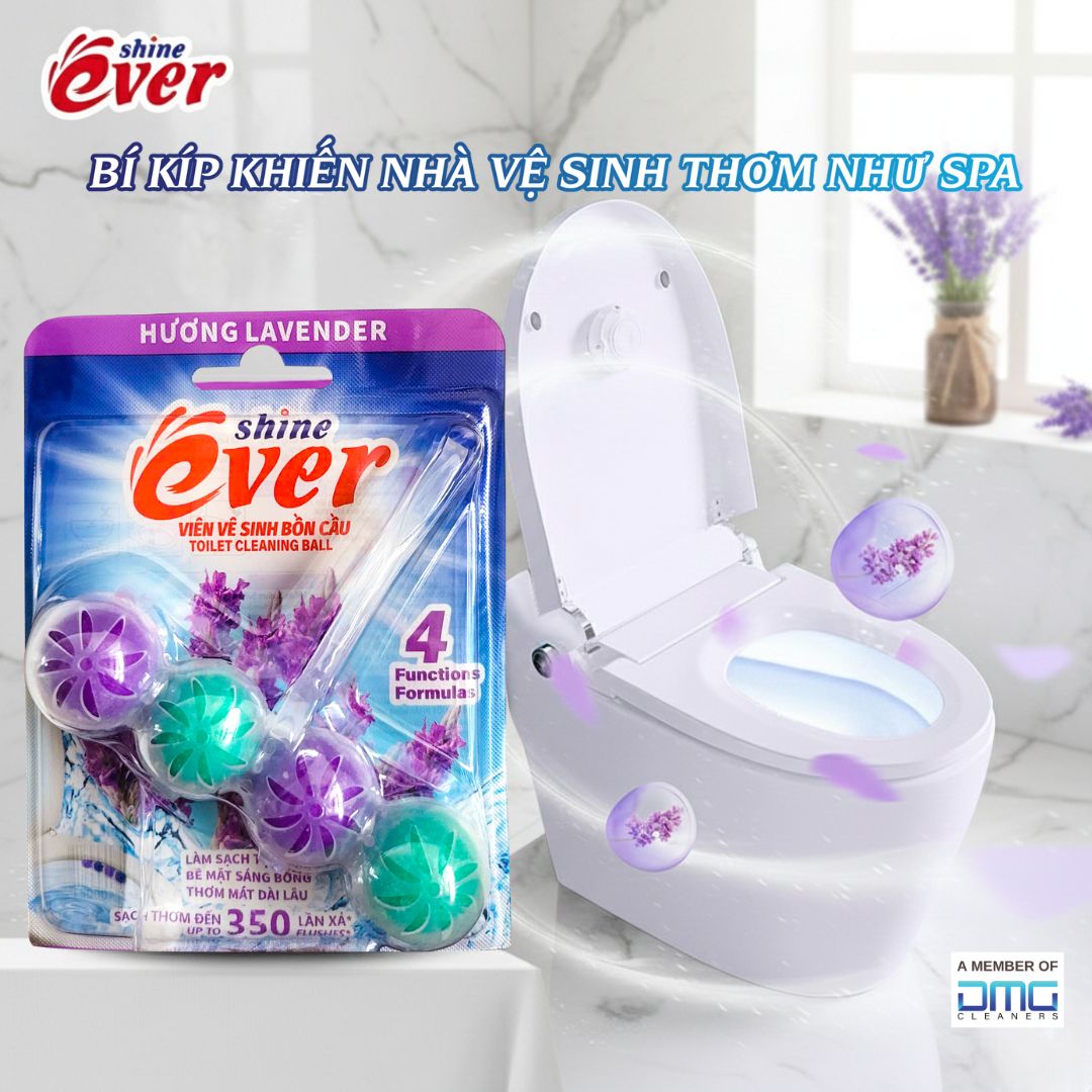 Viên treo bồn cầu Evershine – Giải pháp chăm sóc bồn cầu sau mỗi lần xả