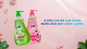 8 TIÊU CHÍ ĐỂ LỰA CHỌN NƯỚC RỬA BÁT CHẤT LƯỢNG