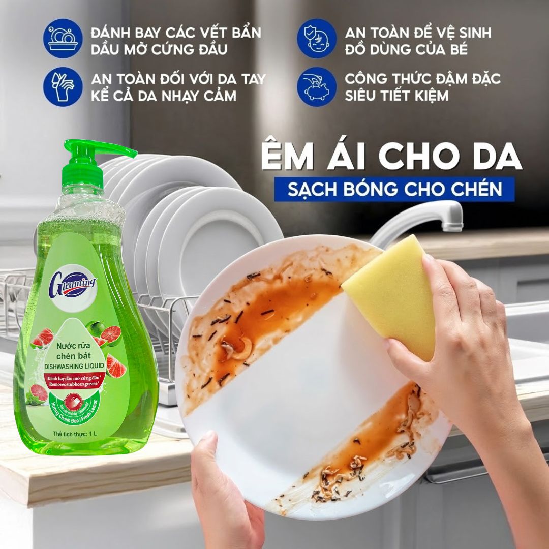 8 tiêu chí đánh giá nước rửa bát có chất lượng hay không?
