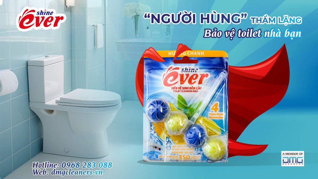 Viên treo bồn cầu Evershine - người hùng thầm lặng cho WC