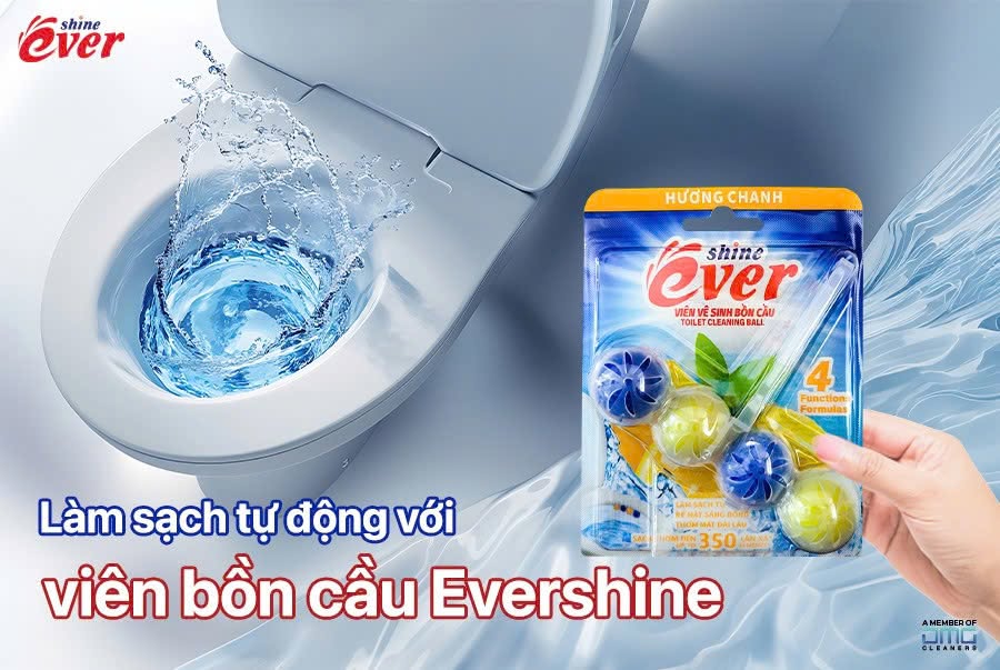 Làm sạch tự động lên tới 350 lần xả