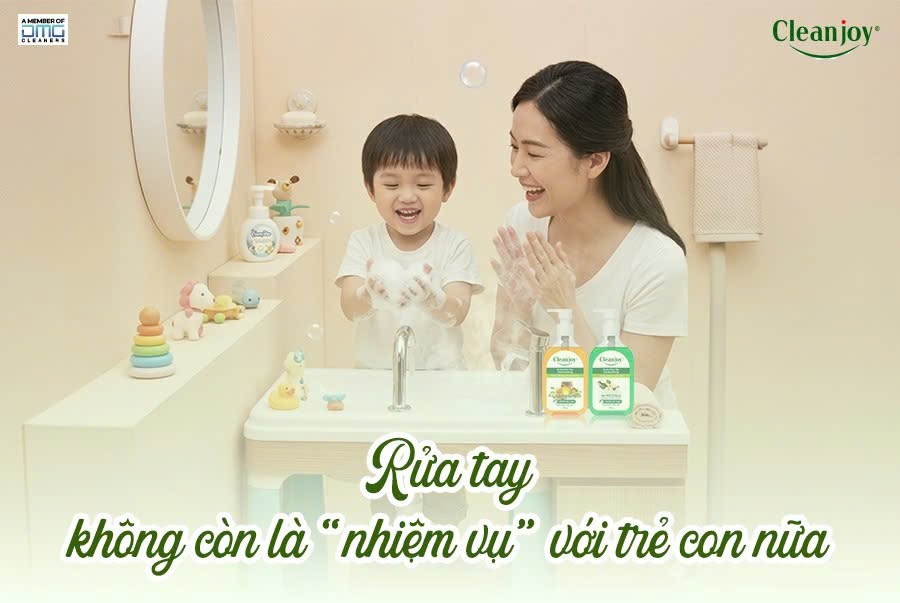 các bước rửa tay đúng cách cho trẻ mầm non