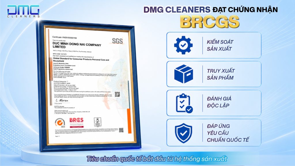 đối chiếu phạm vi trên giấy chứng nhận nhà máy